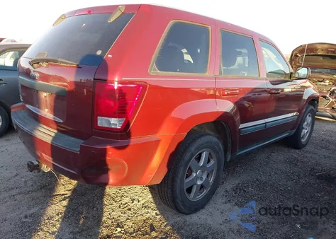 2008 Jeep Grand Cherokee Laredo из США, поврежденный, VIN 1J8GR48KX8C176333